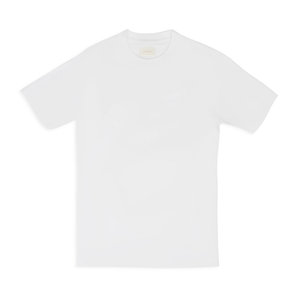 White SS Din Logo T-Shirt