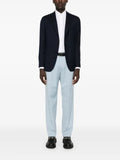 Boglioli textured finish single-breasted blazer