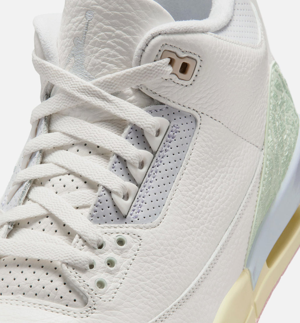 Air Jordan 3 Retro Sail & Jade Aura Men's Lifestyle Shoe