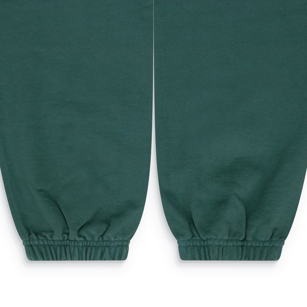 GREEN TERRY SWEATPANTS