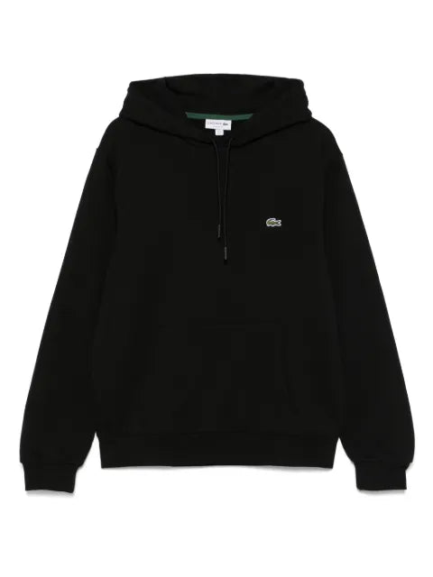 Lacoste cotton fleece hoodie