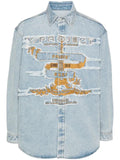Y/Project Paris Best Patch Denim Shirt Blue "Blue"