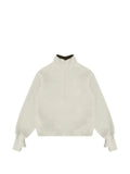 ENTIRE STUDIOS quarter-zip fleece sweater