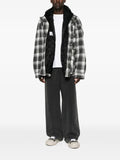Maison MIHARA YASUHIRO check-pattern hooded jacket