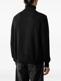 Armani Exchange roll-neck ribbed-trim sweater