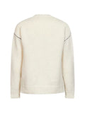 Roberto Collina contrast-stitch crew-neck sweater
