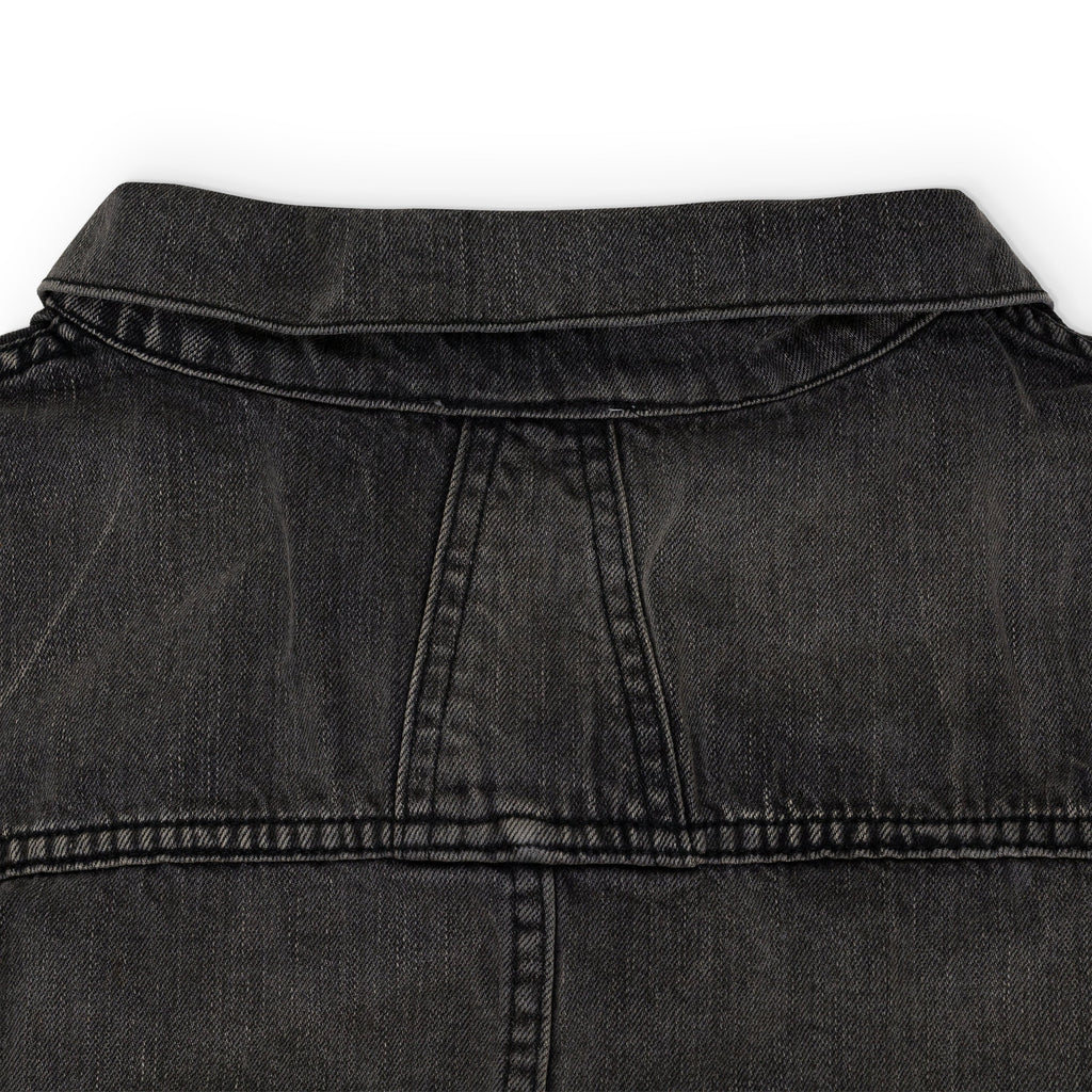 Black Vintage Trucker Jacket