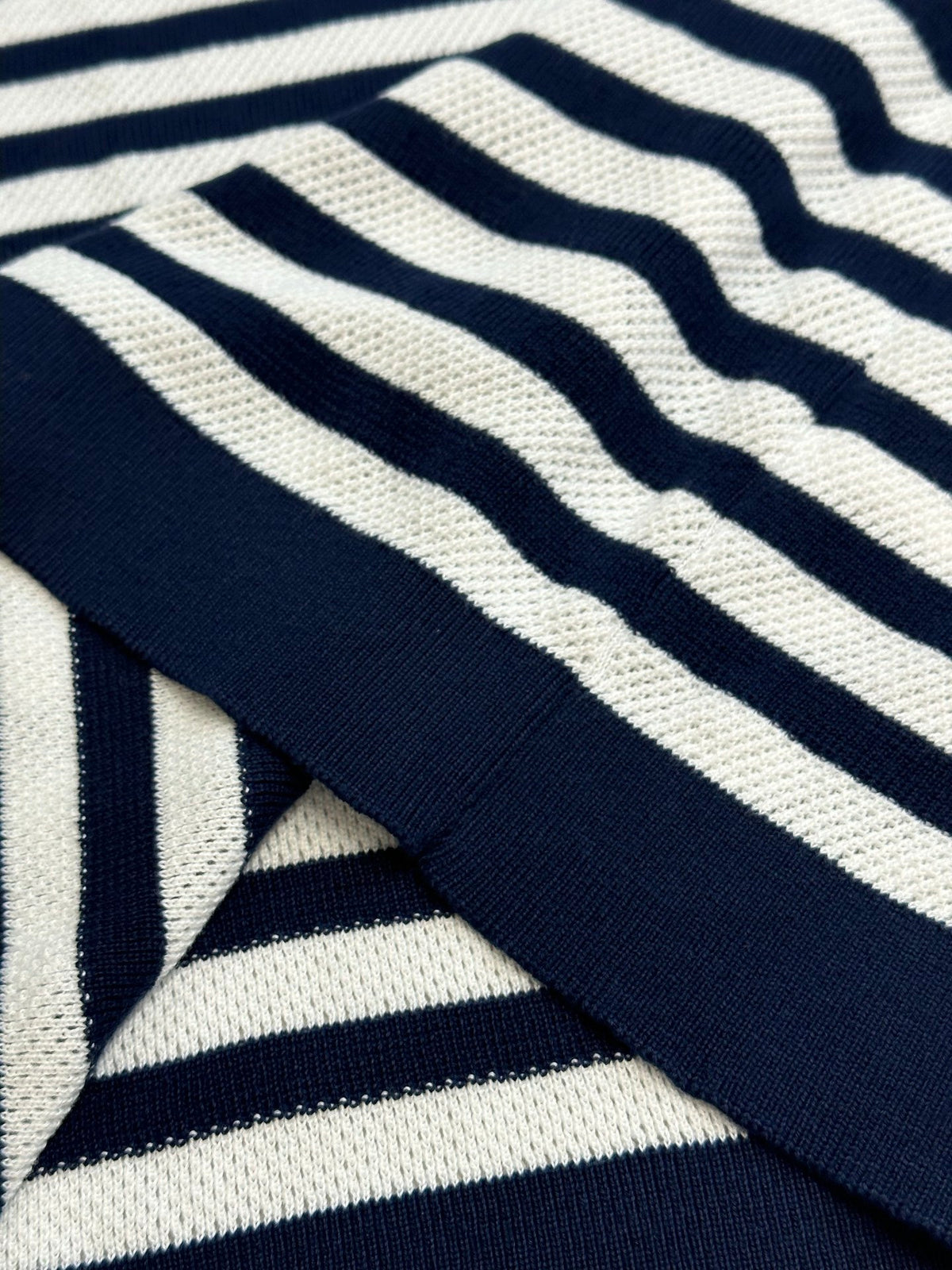 Polo Ralph Lauren Men’s Striped Mesh‑Knit Short‑Sleeve Polo Shirt With Pony Embroidery