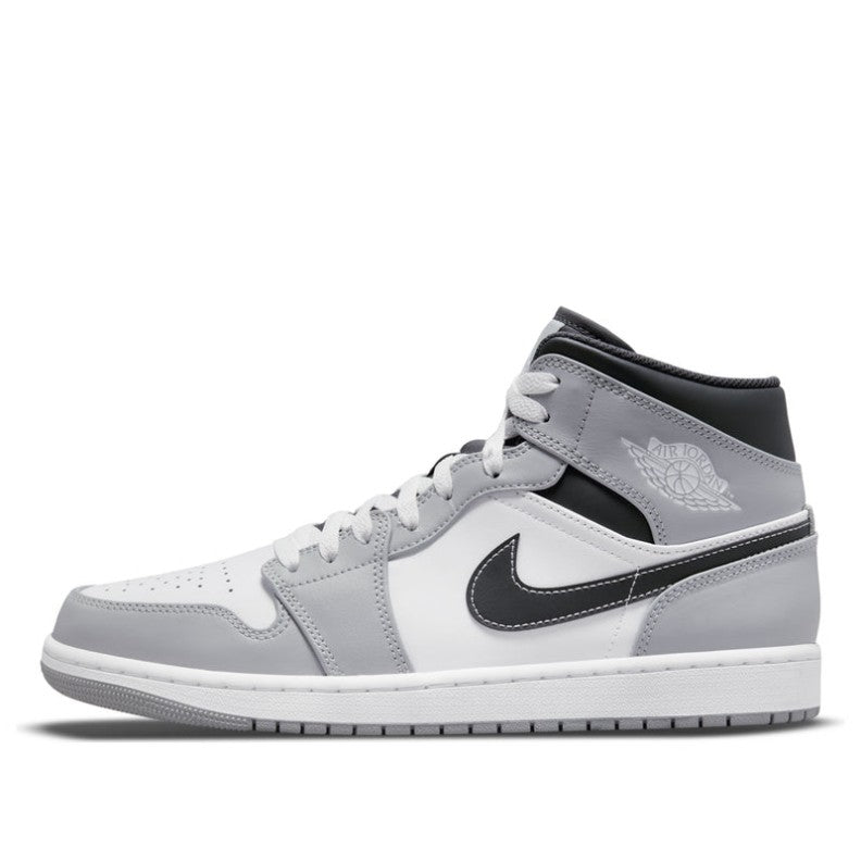 Air Jordan 1 Mid 'Light Smoke Grey' – 554724-078