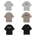 Fear of God Essentials Rubber Print Letter Crew Neck Short Sleeve Tee