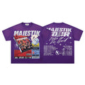 MAJESTIK Purple Tour Graphic T-Shirt
