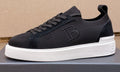 Balmain Men's Knit Low-Top Sneakers - Monogram Detail